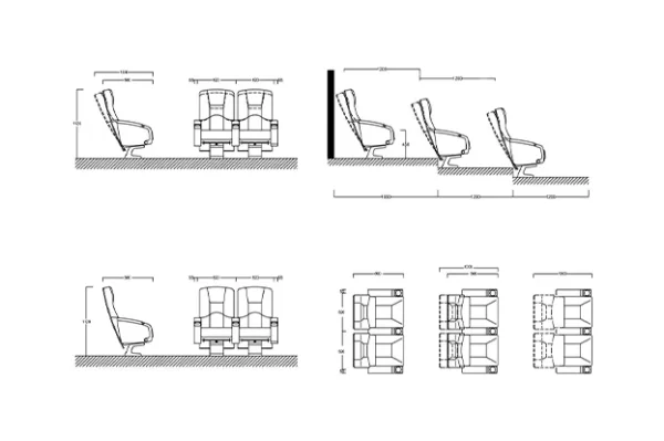 صندلی VIP مدل R-970 - تصویر 4