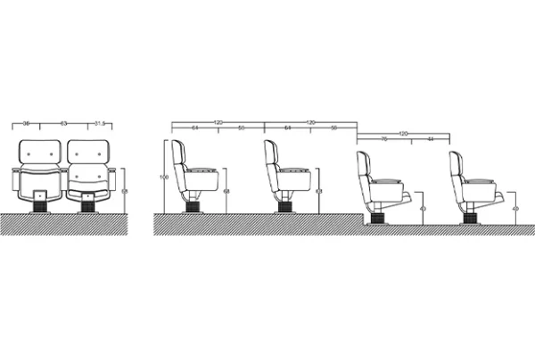 صندلی VIP مدل R-305 - تصویر 4